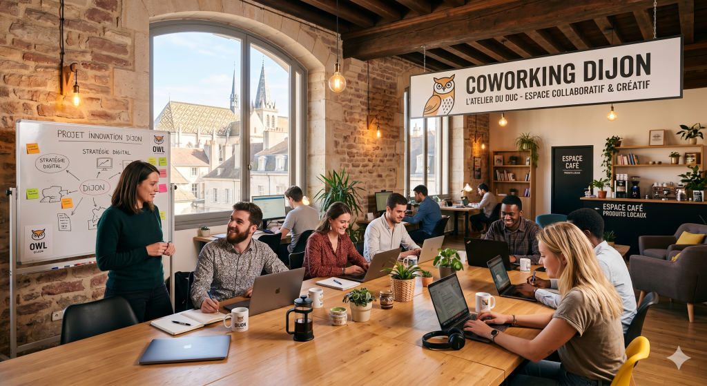 Espace de Coworking et location de bureaux à Dijon